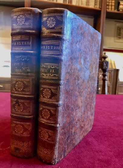 Lorenz Heister D. Laurentii Heisteri Institutiones chirurgicae in quibus quicquid ad rem chirurgicam pertinet optima et novissima ratione pertractantur... Tomus primus (... Tomus quartus) 1749 Neapoli expensis Antonii Cervone apud Josephum Raymundum et Dominicum Viventium 
